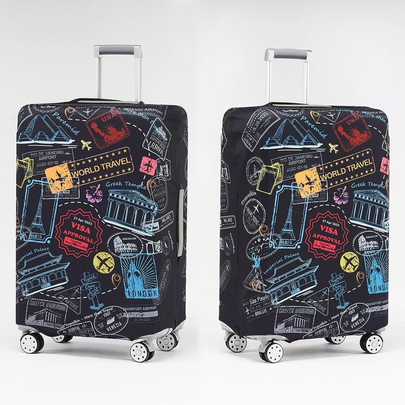 MAKINGTEC Washable Luggage Cover for 26-28 Inch Suitcases - Anti-Scratch Protector - Image 3