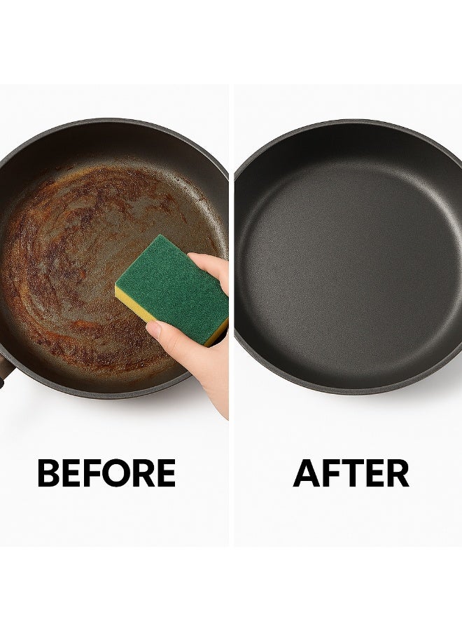 Pack of 10 Heavy-Duty Dual-Sided Kitchen & Dishwashing Sponges – Long Lasting Cleaning Pads - Image 5