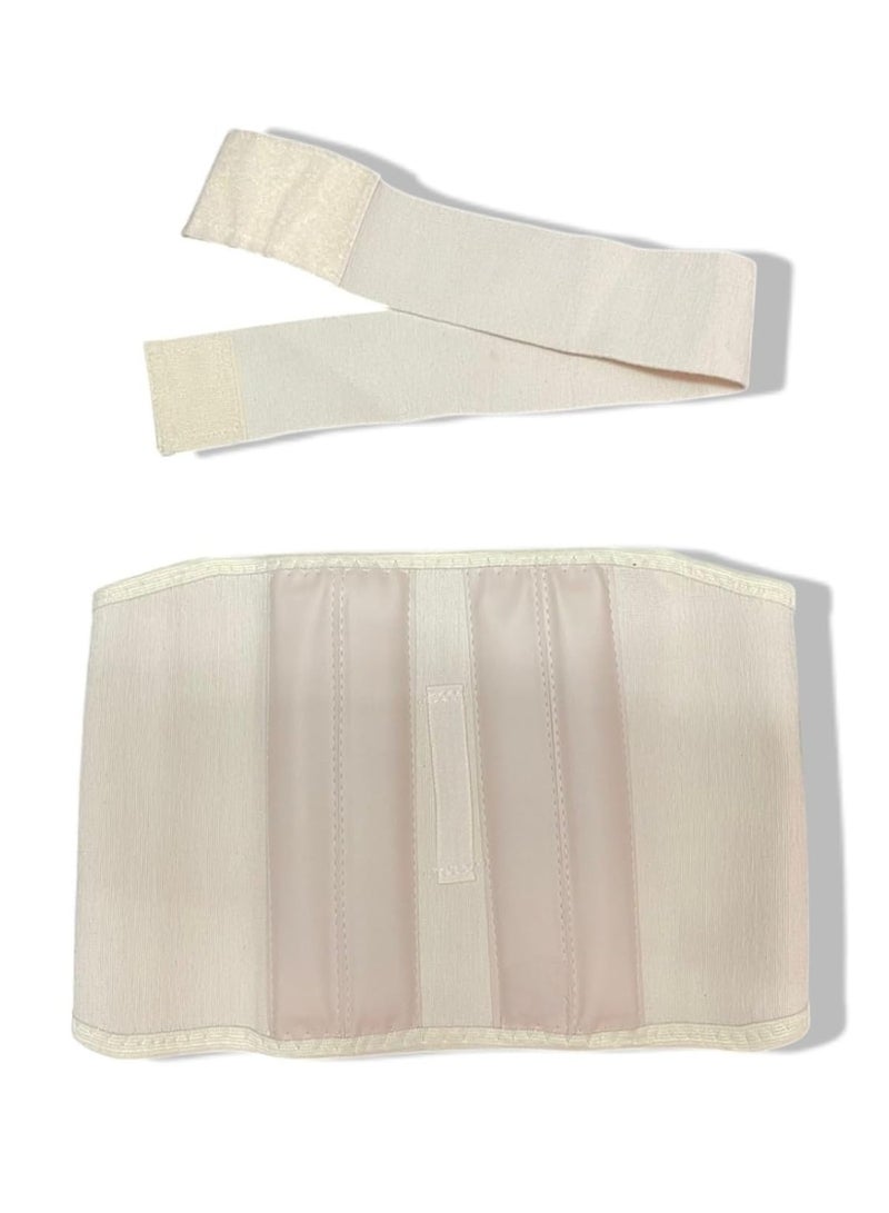 حزام دعم أسفل الظهر الطبي – مع 6 دعامات مقاومة للانزلاق وحزام مزدوج قابل للتعديل – لتخفيف ألم العصب الوركي، الانزلاق الغضروفي والانحناء الجانبي للعمود الفقري – مقاس صغير - Image 5