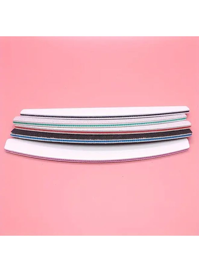 10 Pcs 180 180 Grit Double Sided Buffer Nail Files Professional Salon Manicure Tools - Image 3