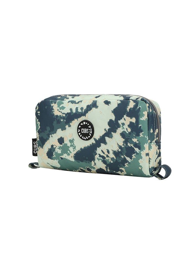 CUBS Tie Dyed Waterproof pencil case pouch with zip closure - Image 2