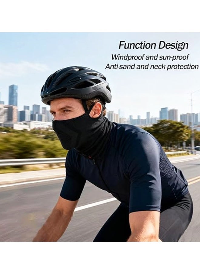 2-Pack Half Face Mask for Motorcycle Cycling - Comfortable, Windproof & Perfect for Outdoor Activities - Image 4