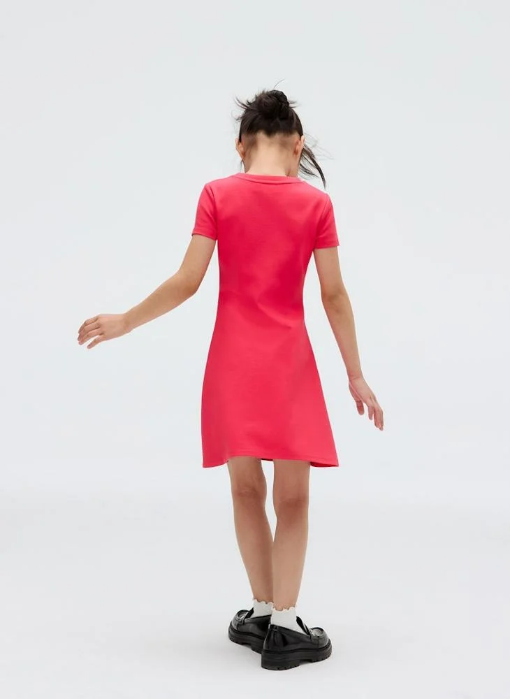 Calvin Klein Jeans Kids Punto Embroidery Dress