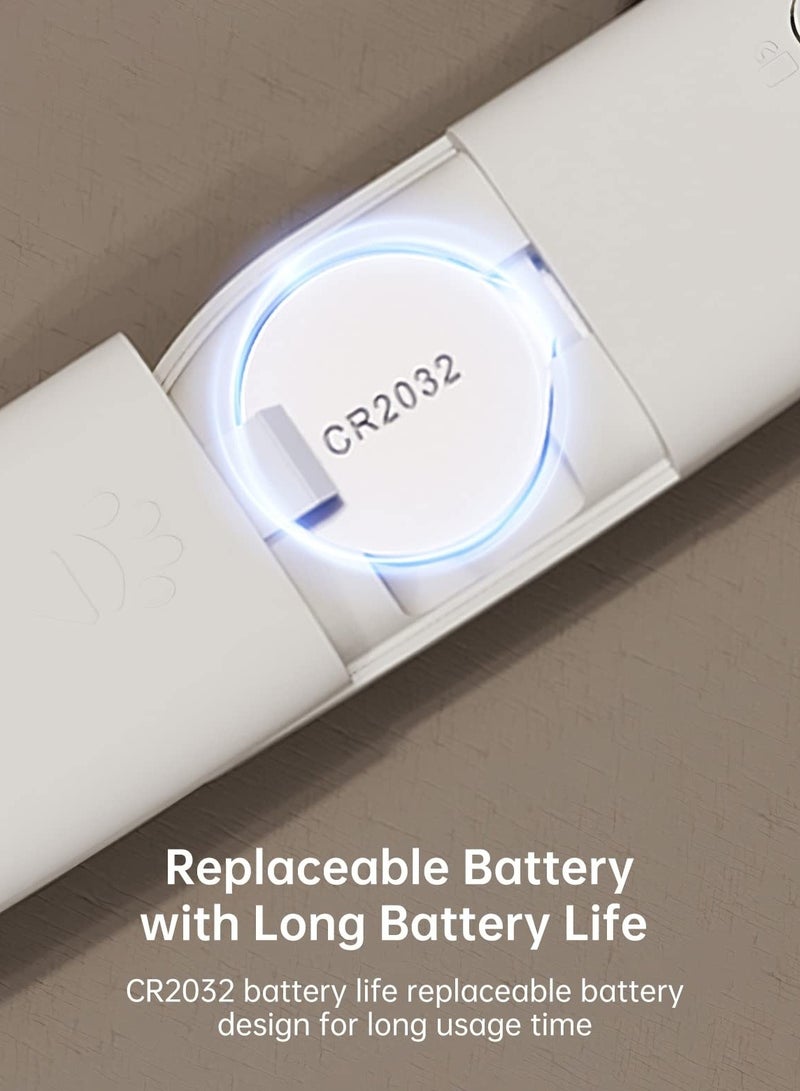 Excefore Dog Cat Pet Nail Clippers,Pet Nail Clipper with Two-Speed Ultra Bright LED Light for Nail Bloodline to Preventing Over Cutting, With Hidden Nail File - Image 5