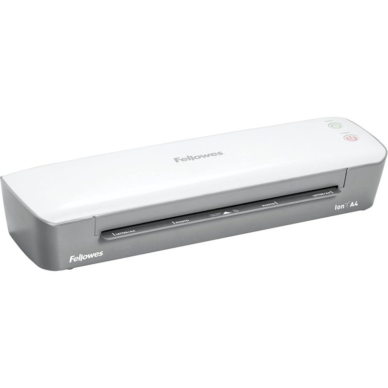 Fellowes Ion A4 Laminator in White/Grey - Image 1