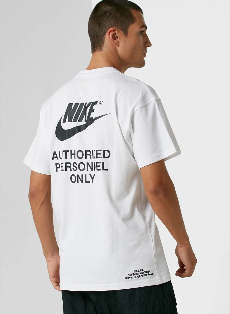 Nike Nsw Authorized Personnel T-Shirt