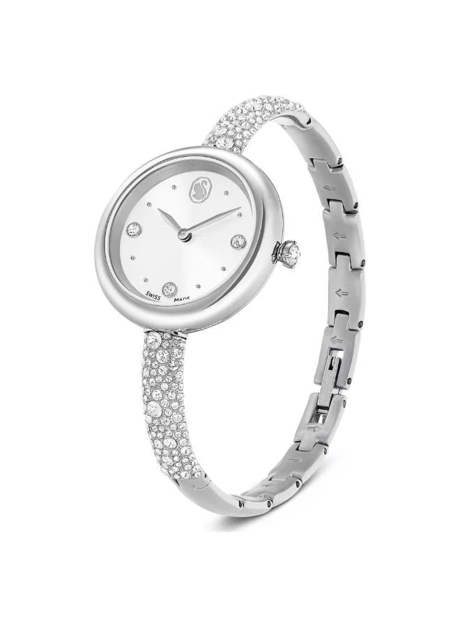 SWAROVSKI  Sublima Stainless Steel White Dial Analog Watch for Women | Best Price UAE