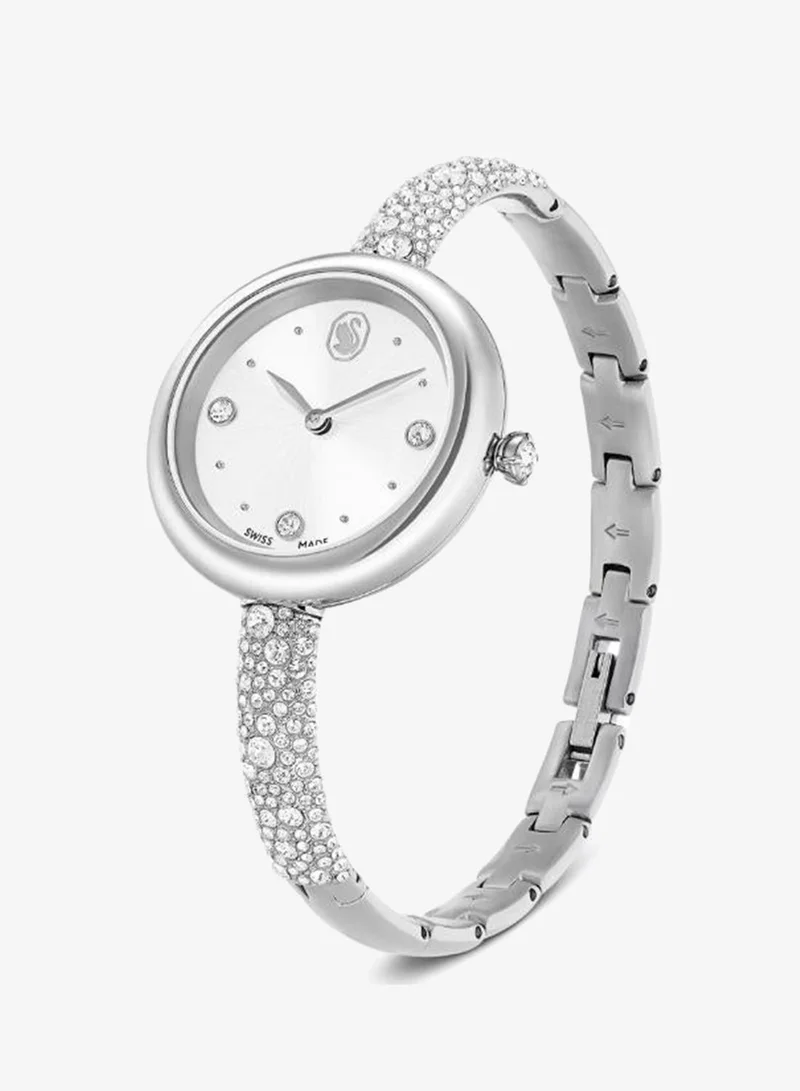 Swarovski  Sublima Stainless Steel White Dial Analog Watch for Women | Best Price UAE