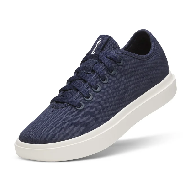 Allbirds  Women's Canvas Pipers - Deep Navy (Natural White Sole) for Women | Best Price UAE