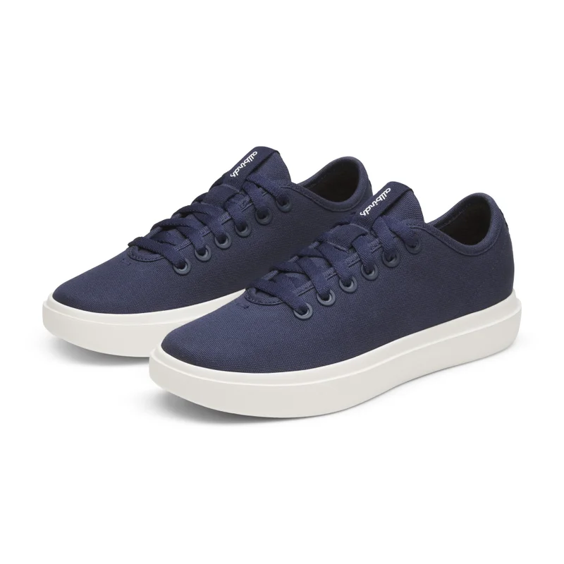 Allbirds  Women's Canvas Pipers - Deep Navy (Natural White Sole) for Women | Best Price UAE