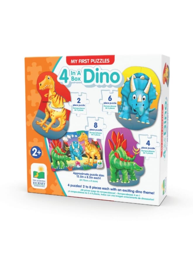 IAF Mf Puzzle Set 4 In A Box Dino - Image 2