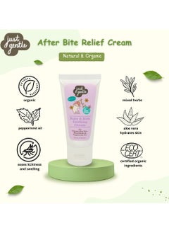 Just Gentle Baby Bite Relief Cream - Organic Aloe Vera & Lavender Oil, Soothes & Relieves Insect Bites, 30ml  - Image 5