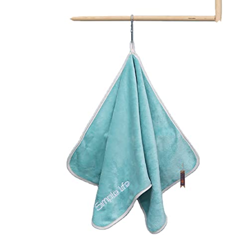 CLUZE Microfiber Face Towel Set, Super Soft Quick Drying Workout Sweat Towels, Hanging And Absorbent Hand Towel For Gym, Bathroom (40X60 Cm,Pack Of 4) (Green, Blue, Pink, Brown), 180 TC - Image 5