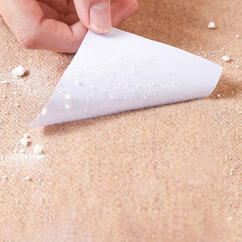3 Packs Pet Hair Remover Lint Stickers for Clothes and Furniture, Portable Remover with 150 Sticky Sheets for Carpet, Couch, and Home Cleaning - Image 5