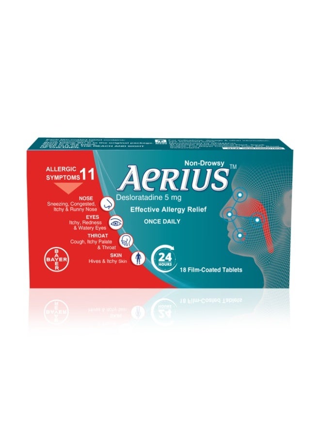 إيريوس ايريوس 18قرص 5مجم - Image 1