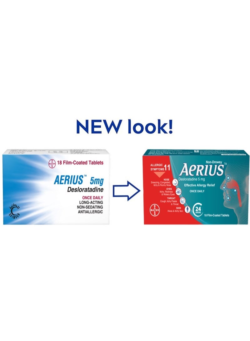 إيريوس ايريوس 18قرص 5مجم - Image 2