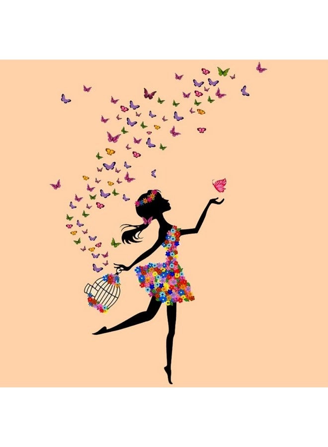 DEKOSH Girl Wall Decals for Baby Nursery | Peel & Stick Decorative Wall Art Sticker for Teen Girl Bedroom, Playroom Mural - Image 4