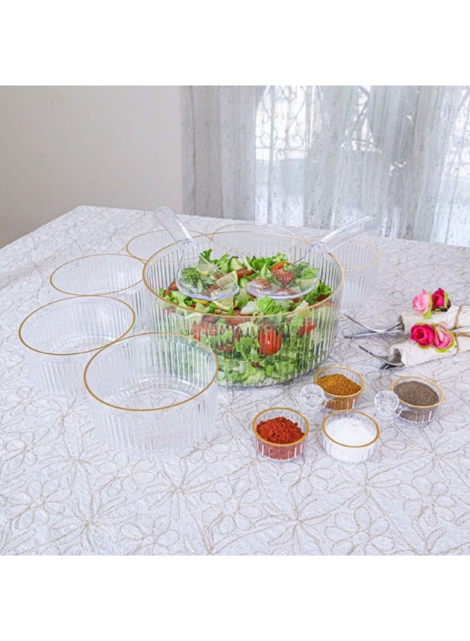 طقم سفرة أكريليك فاخر - Image 1