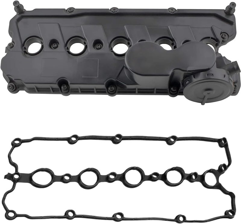 YMAUGP Engine Valve Cover with Accessories Kit for Volkswagen 2.5L 5 Cylinder - Image 1