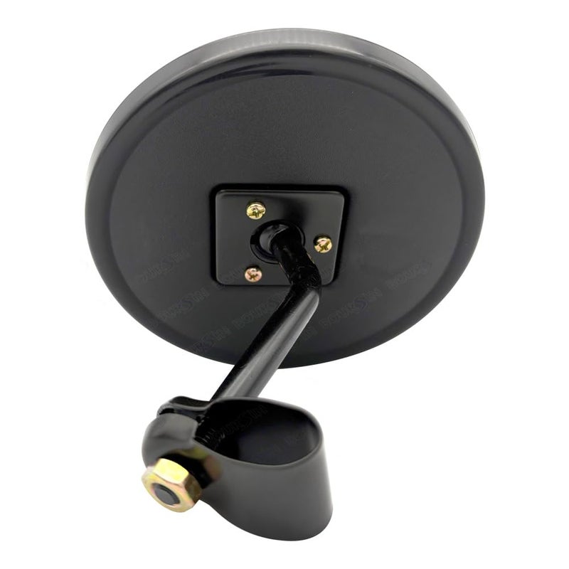 Boursin 5.7 Inch Convex Round Mirror Blind Spot For Isuzu Mitsubishi Fuso Truck Bus Atv Utv Tractor Room Scooter etc. Adjustable Bracket - Image 2