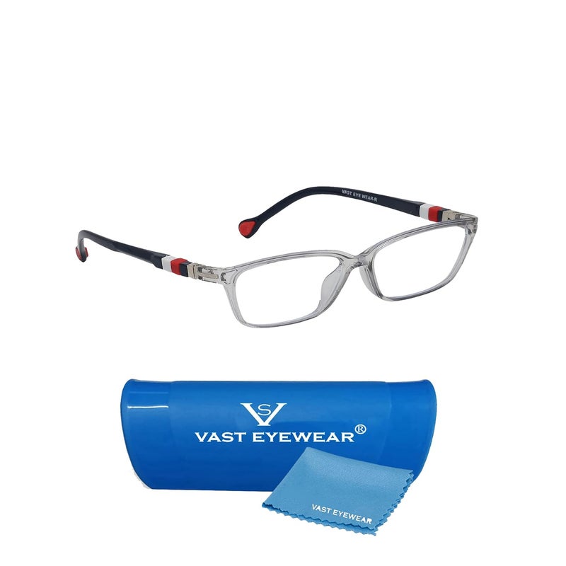 Vast نظارات كمبيوتر دائرية للأطفال من فاست® TRU BLU لحجب الأشعة الزرقاء ومضادة للتوهج بدون قوة (العمر: 4-7 سنوات) - Image 5