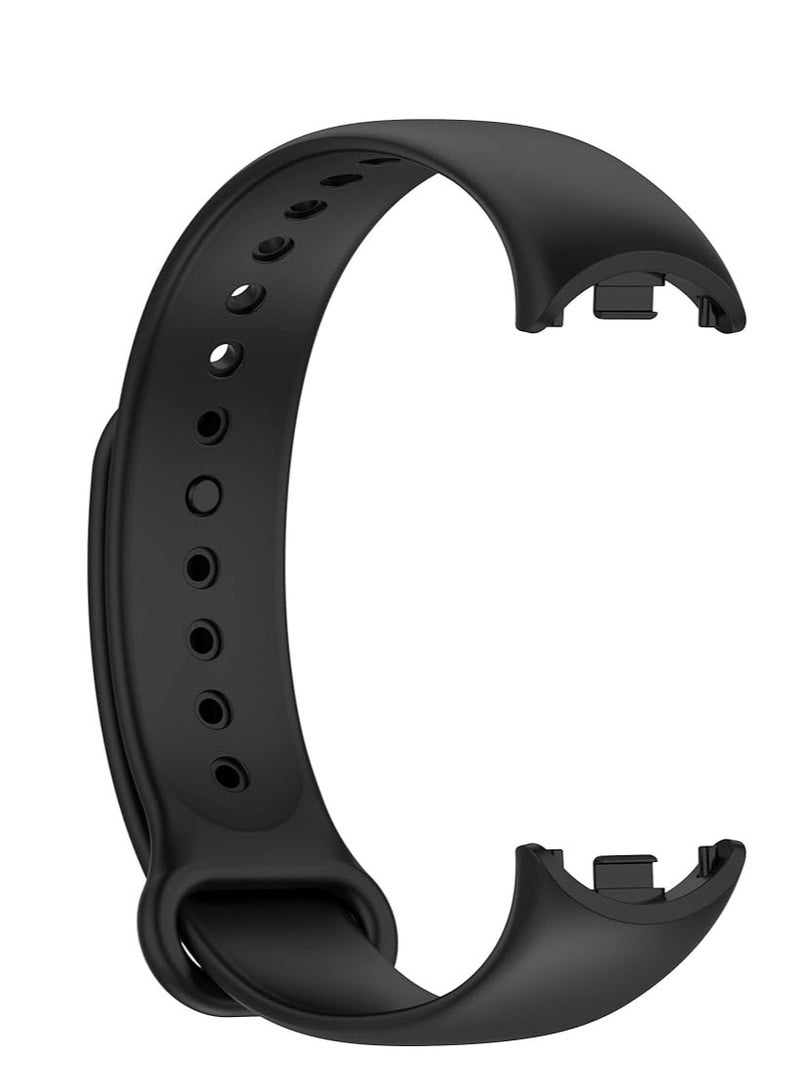 Band Compatible with Xiaomi Mi Band 8 /9 Replacement Band, Silicone Skin-Friendly Wrist Strap Adjustable Sports Wristbands for Women Men Xiaomi Band 8 - Image 3