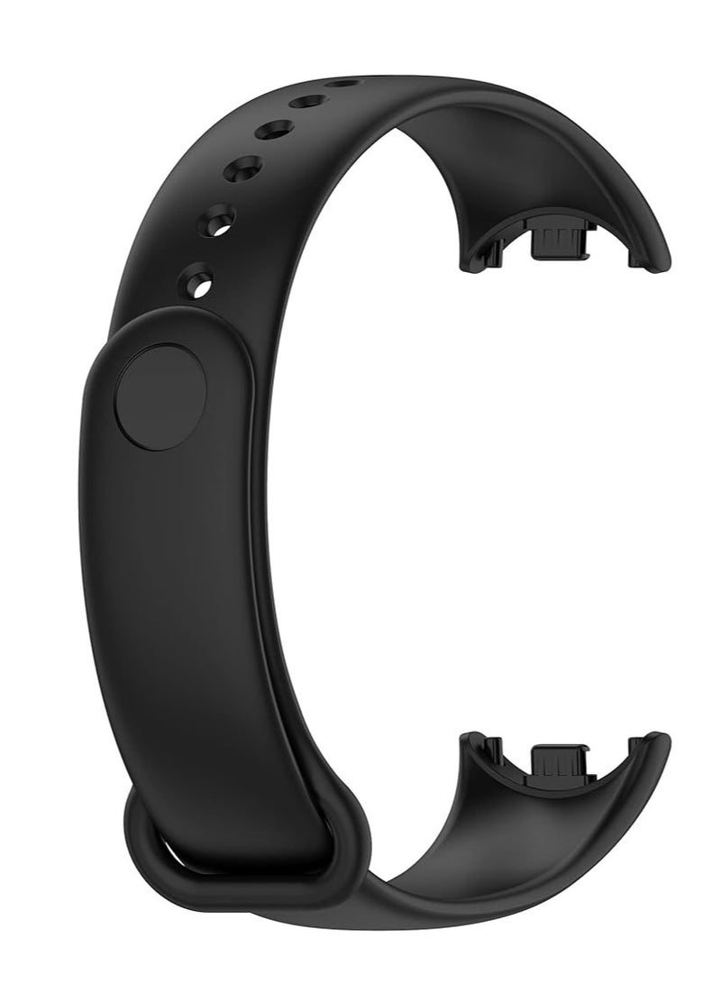 Band Compatible with Xiaomi Mi Band 8 /9 Replacement Band, Silicone Skin-Friendly Wrist Strap Adjustable Sports Wristbands for Women Men Xiaomi Band 8 - Image 4
