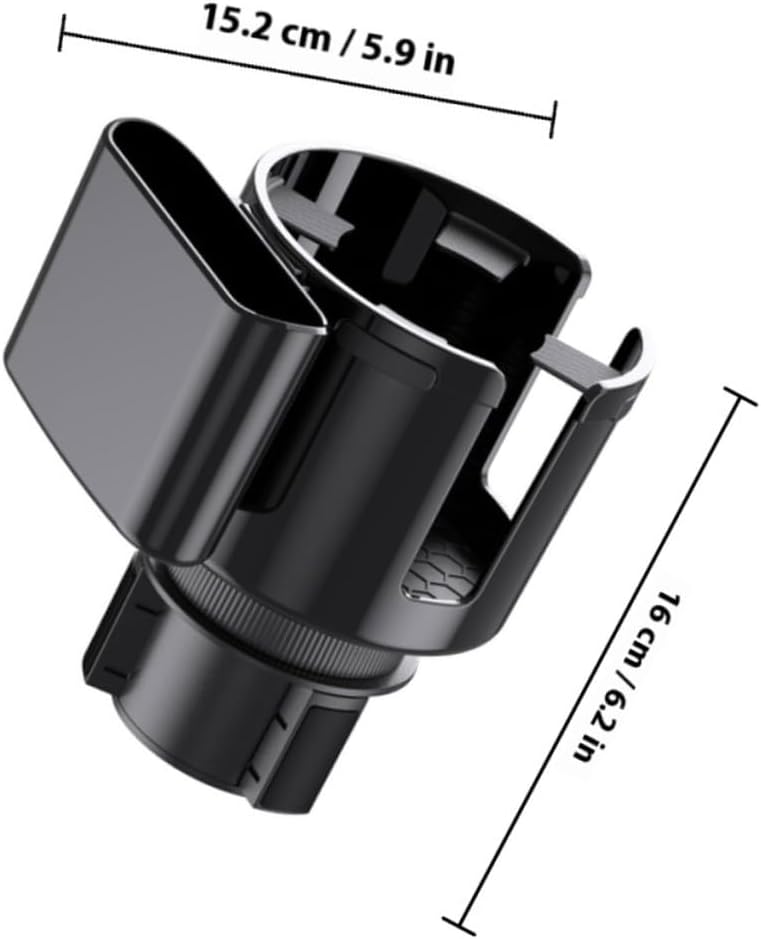 Car Water Cup Holder Plastic Car Bottle Holder Stand Compatible with Travel and Daily Use - Image 2