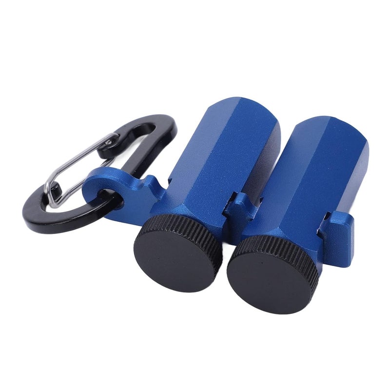 برغي إبهام سداسي مسطح من سبائك الألومنيوم الأزرق للسلالم للتأطير والعوارض الخشبية - Image 5