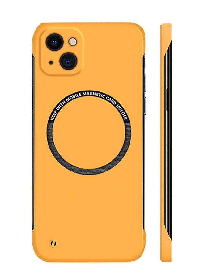 اي فون 15 زائد حالة الهاتف المحمول الصف العسكرية المضادة للسقوط حماية ضئيلة بدون إطار - Image 1