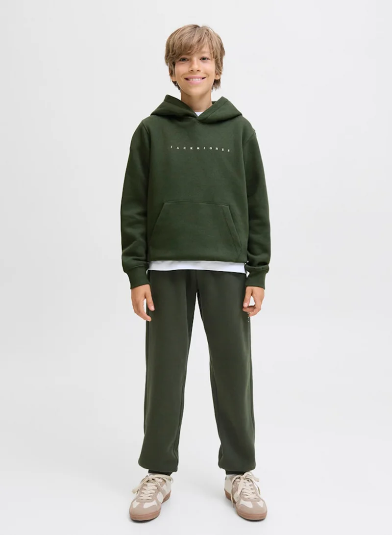 Jack & Jones Junior Kids Jjestar Logo Hoodie