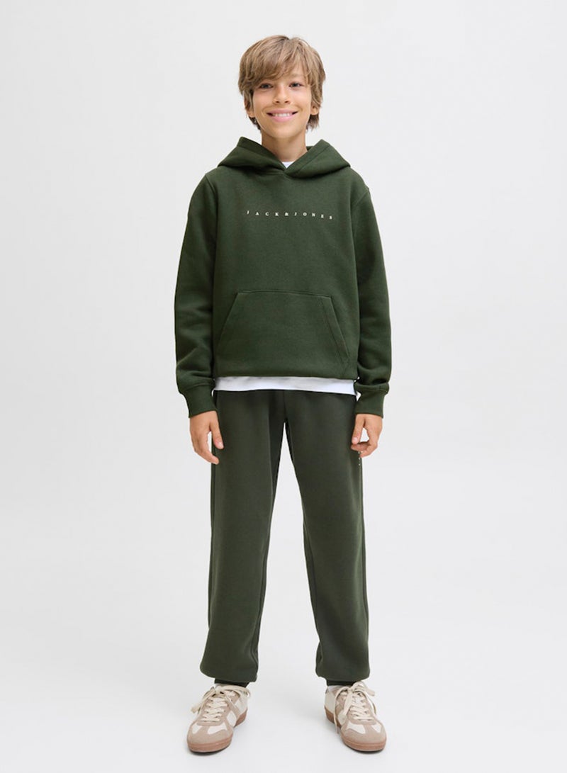 Jack & Jones Junior Kids Jjestar Logo Hoodie  - Image 1