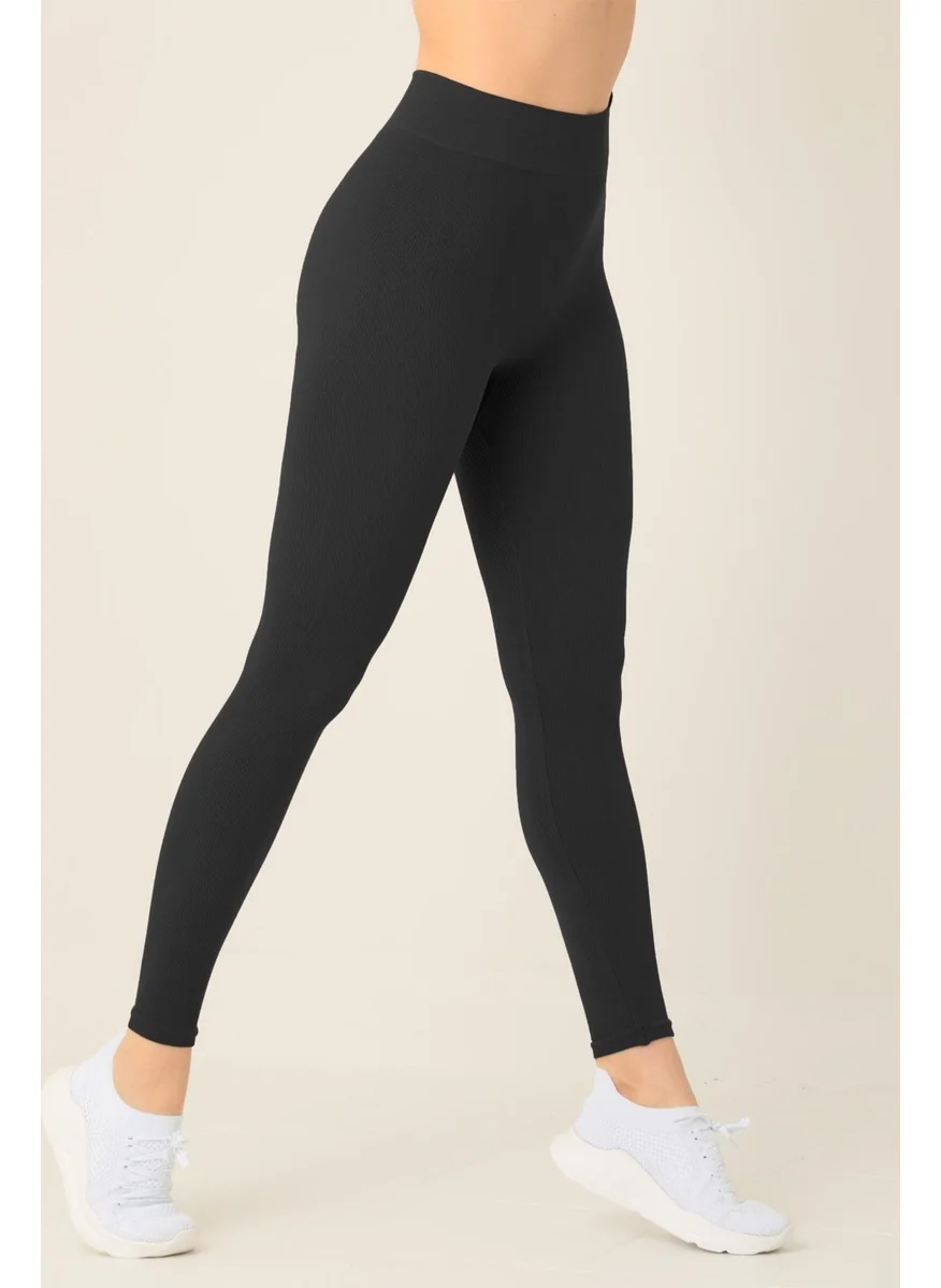 Miorre Seamless Gathering High Waist Leggings