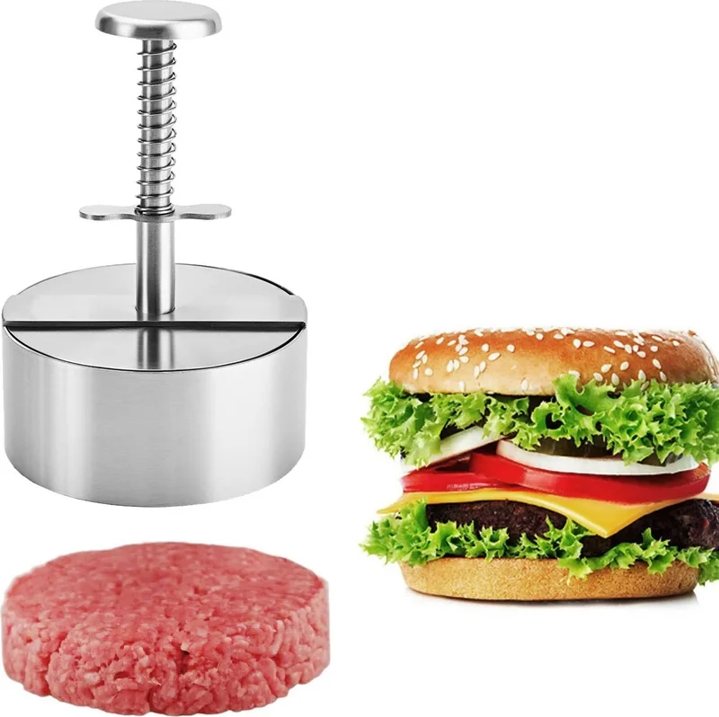 Chavin 304 Stainless Steel 10 cm Mincing Mould Meatball Shaper Meat Press CIN781-10