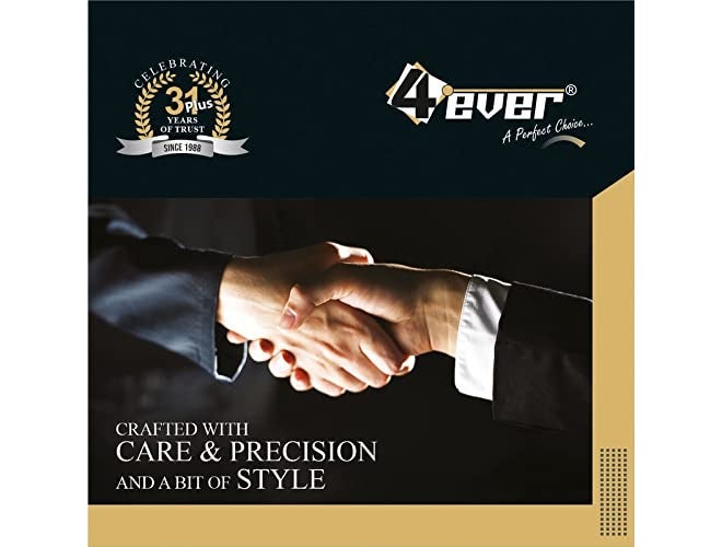 4 Ever عصا ستائر من الفولاذ المقاوم للصدأ بقطر 25 مم مع حوامل عالمية من جدار إلى جدار للأبواب والنوافذ مع ملحقات كاملة - عبوة من 4 أزواج - Image 5