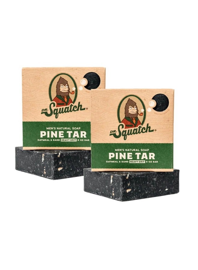 Dr. Squatch R. Squatch Natural Bar Soap Pine Tar 5 Oz.(Pack Of 2) - Image 2