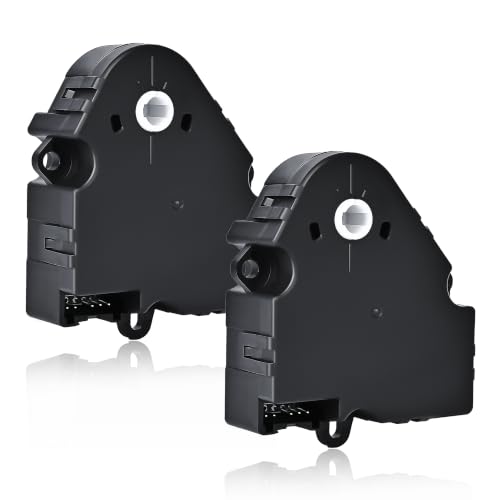 RLP Blend Door Actuator Compatible with Chevy Silverado 1500 2500 3500 GMC Sierra 1500 2500 3500 Yukon Cadillac Buick Pontiac Oldsmobile Hummer Replaces 604106 52402588 89018365 - Image 1