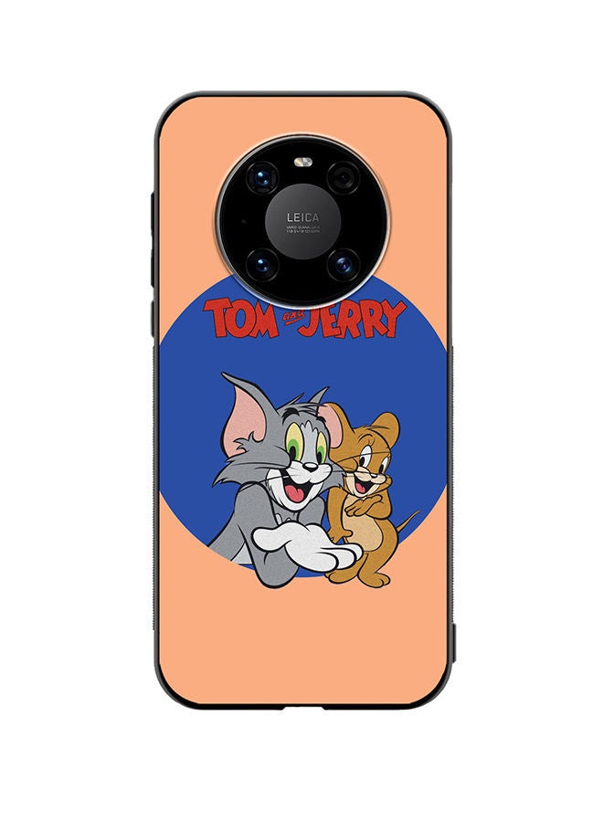 VR CREATIVE Protective Case Cover For Huawei Mate 40 Tom And Jerry Design Multicolour - Image 1