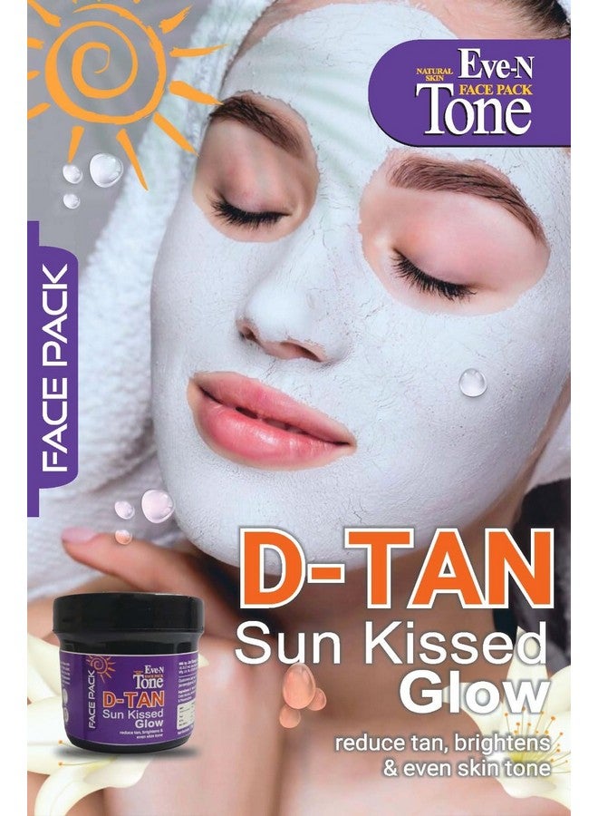 Eve-N D-TAN Pack for Instant Tan Removal & Sun Damage Protection Sun Kissed Glow,Hydrates Brightens Tightens the skin Remove Tan Pack Of 2 - Image 2