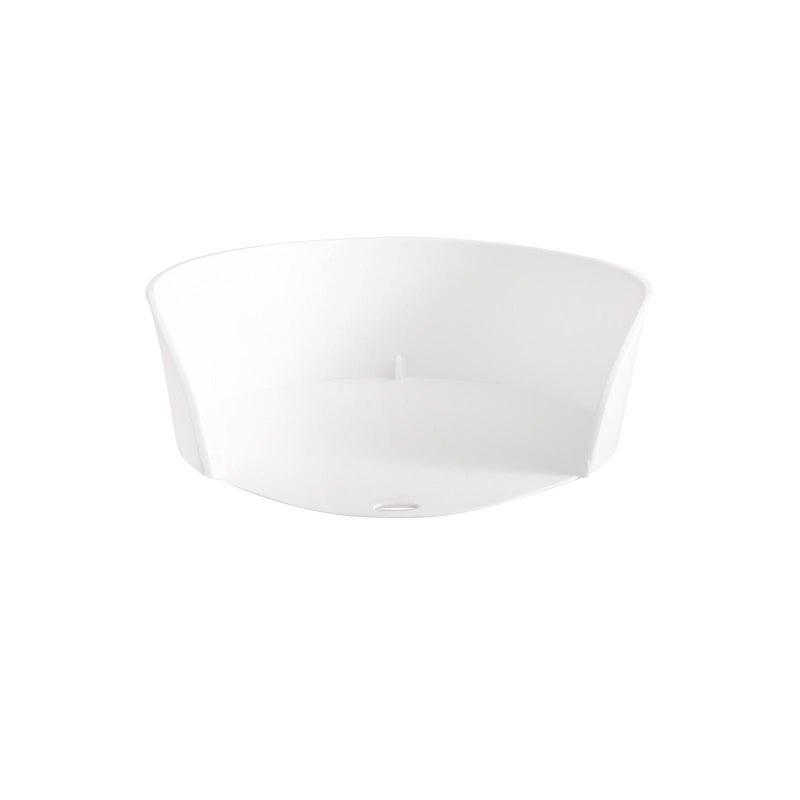 3Pcs White Side Dish Plate Food Organizer Convenient Serving Plates - Image 5