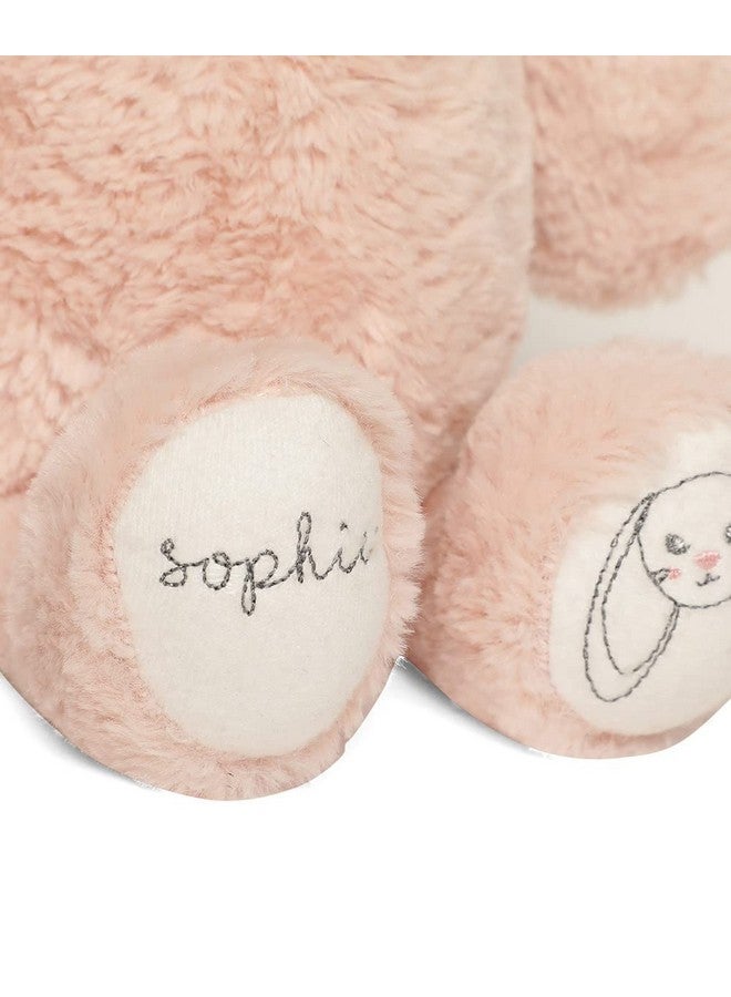 Mi Arcus Sophie Cute Plush Huggable Stuffed Animal Bunny Soft Toy for Girls/Baby/Boys/Kids Gift/Peach/27 CM - Image 5