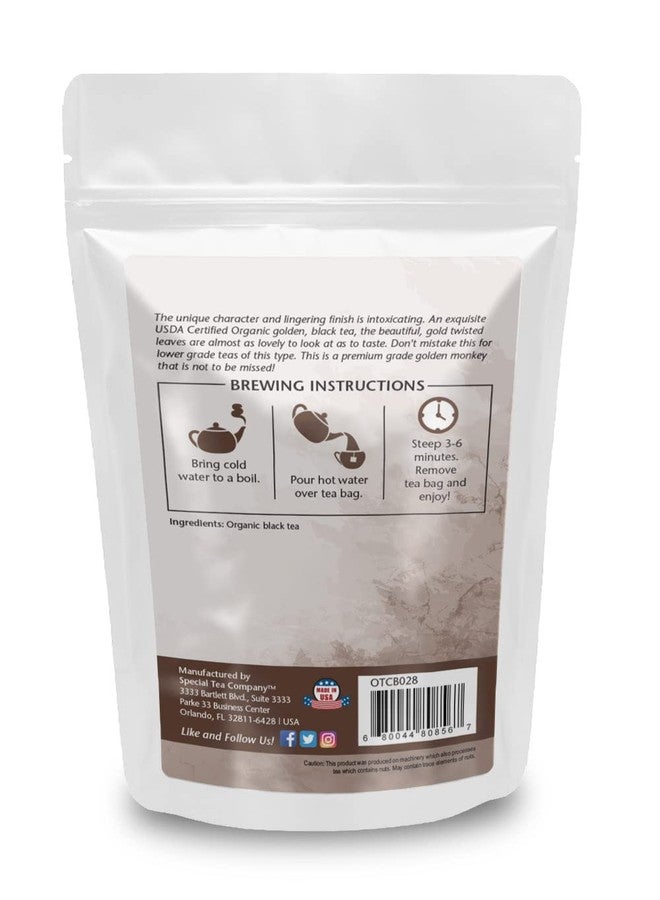 Special Tea Golden Monkey Superior Organic Black Tea, 20 Tea Bags - Image 2