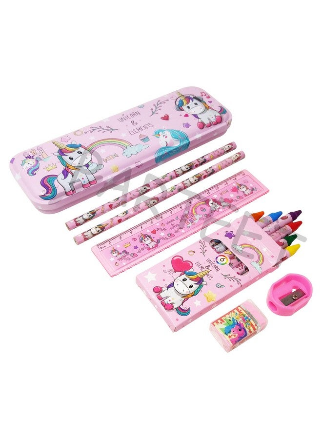 بارتيت مجموعة هدايا بارتيت 8 في 1 لأدوات القرطاسية للأطفال (وردي) (11062020) - Image 4