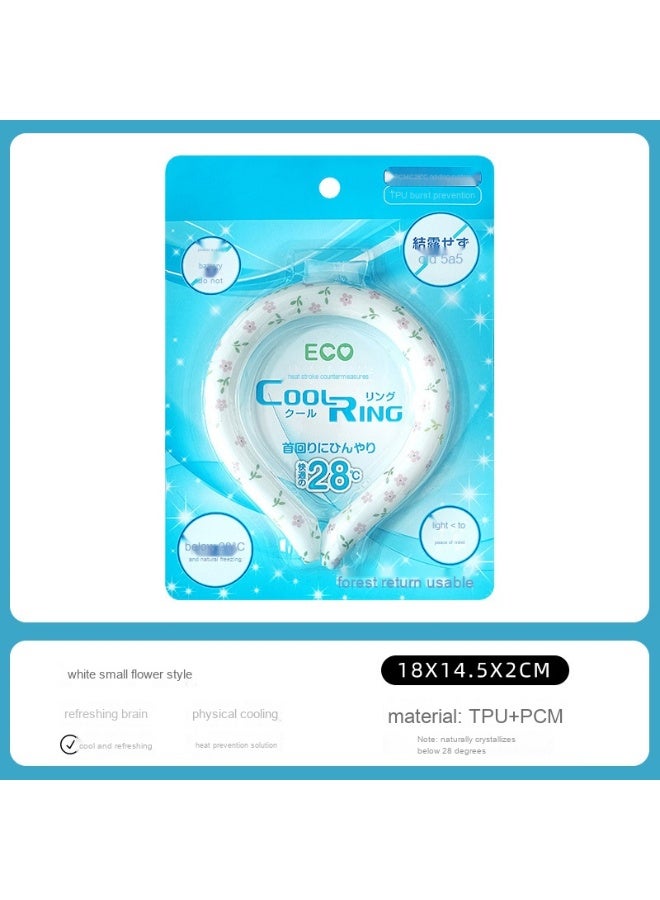 NIBEMINENT Summer Cooling Ice Necklace - Outdoor Sports Cool Down Essential