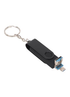 Thoraya Metal USB 3.0+Type-C+Micro USB Flash Drive, 3-in-1 Memory Stick Waterproof High Speed U Disk Stick Flash Drive Gift 128GB  - Image 2