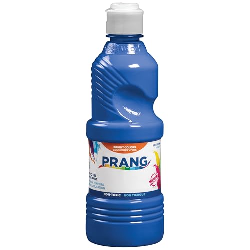 Prang Ready-to-Use Tempera Paint, Blue, 16 Oz., 1 Count - Image 1
