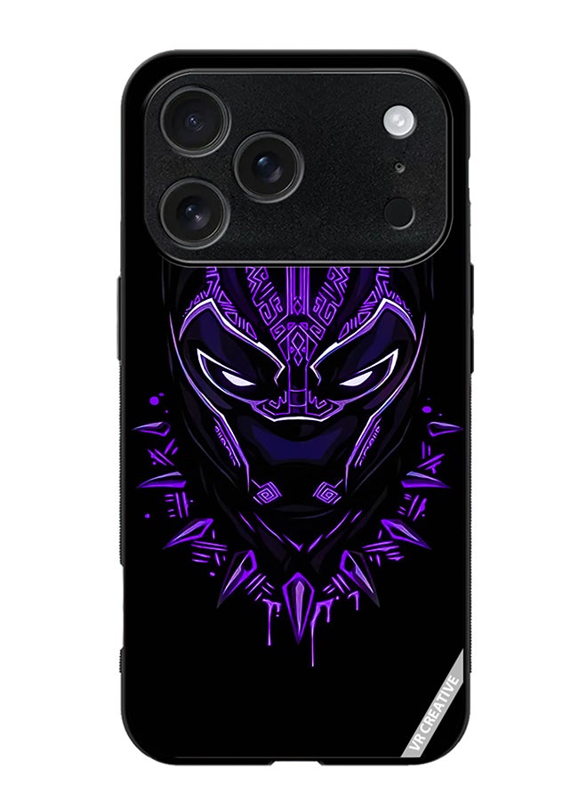 VR CREATIVE Protective Case Cover For Apple iPhone 17 Pro Max Black Panther Design Multicolour