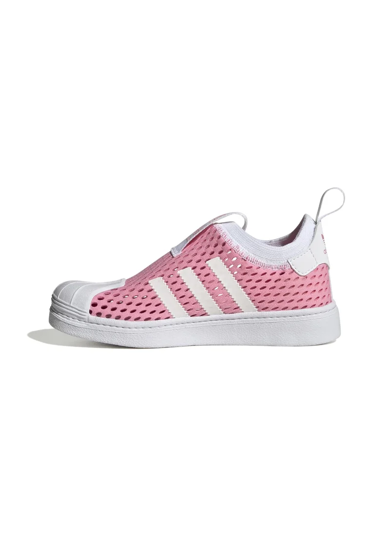 اديداس adidas SUPERSTAR 360 C Pink Originals Kids Shoes