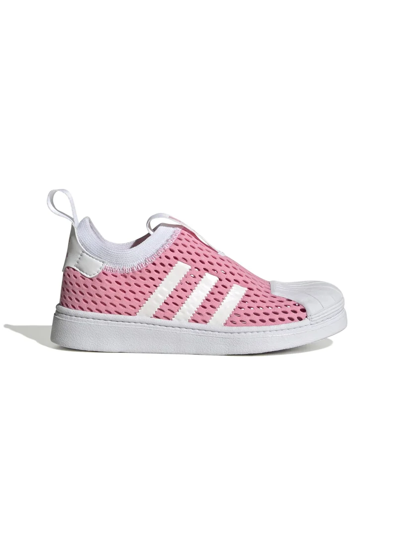 اديداس adidas SUPERSTAR 360 C Pink Originals Kids Shoes
