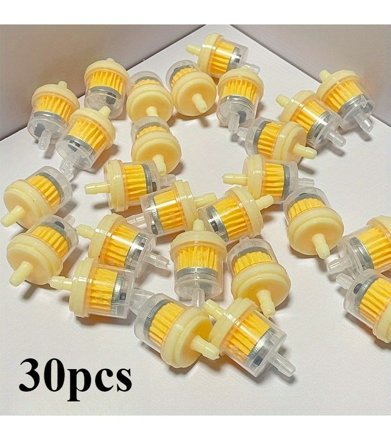 30pcs Universal DC Type Gasoline Fuel Filter Suitable For Motorcycles Scooters Dirt Bikes And Atvs Professional Magnet Fuel Filter Motorcycle Accessories - Image 4